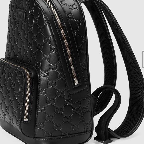 Authentic Mini Gucci signature backpack - Picture 3 of 4